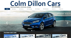Desktop Screenshot of colmdilloncars.com